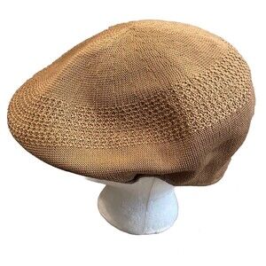 St. Patrick Tan Flat Cap Driving Hat Men’s Size XL